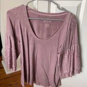 Mauve blouse